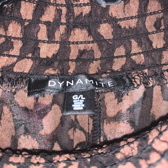 Sheer crop top light long sleeve blouse - Picture 3 of 5